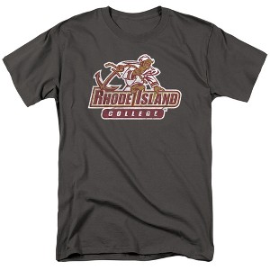 Men's Rhode Island College Official Distressed Primary T-Shirt - 1 of 4
