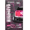 Porsche 935 K3V Bisimoto Gray Metallic with Pink with Tarmac Cards "Hobby64" Series 1/64 Diecast Model Car by Tarmac Works - 4 of 4