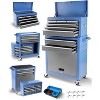 Tool Chest with 8 Drawers, 2-in-1 Mobile Steel Tool Cabinet Storage with Wheels & Lock, Tool Chest Organizer for Garage, Workshop, Home Crafts Use - 2 of 4