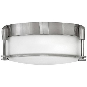 Hinkley Colbin 12 1/2" Wide Brushed Nickel Ceiling Light - 1 of 1