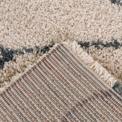 Sara Cream Floral Tufted Polypropylene Kids Rug