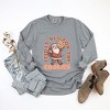 I Did It All For The Cookies Santa - Women's Garment Dyed Long Sleeve Graphic T-Shirt - 2 of 4