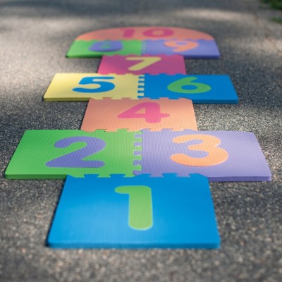 hopscotch foam mats
