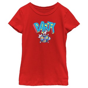 Girl's Fortnite Loot Drop Party Llama T-Shirt - 1 of 4