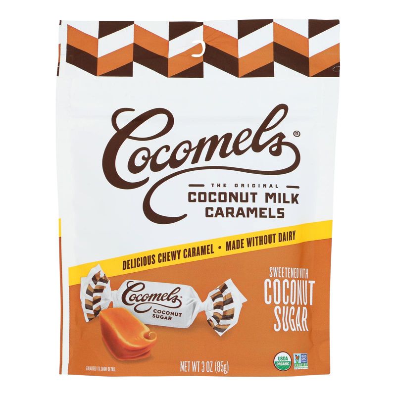 Cocomels The Original Coconut Milk Caramels Sweetened With Coconut Sugar - Case of 6/3 oz, 2 of 8