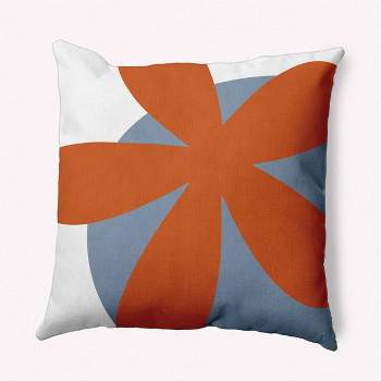 16"x16" Bold Flower Square Throw Pillow - e by design