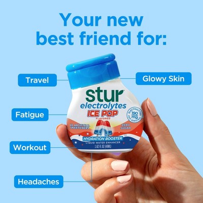 Stur Liquid Hydration Water Enhancer Ice Pop - 1.62 fl oz