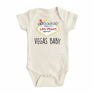Las Vegas Newborn Baby Onesie® Bodysuit GS1 - 1 of 4