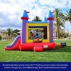 Herokiddo 14'x18' Jelly Bean Castle Commercial Grade Bounce House with Dual Slide and Basketball Hoop. - 4 of 4