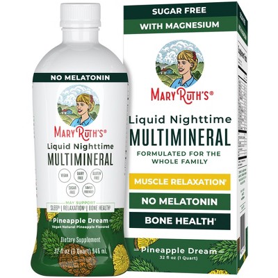 MaryRuth's Liquid Nighttime Multimineral (Pineapple)