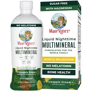 MaryRuth's Liquid Nighttime Multimineral (Pineapple) - 1 of 4