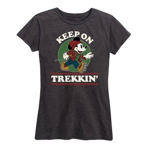 Women's - Disney - Keep On Trekkin Short Sleeve Graphic T-Shirt - 1 of 4