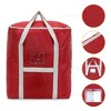 REGALWOVEN Clothing Comforter Closet Organizers Storage Bags with Handles - 3 of 4