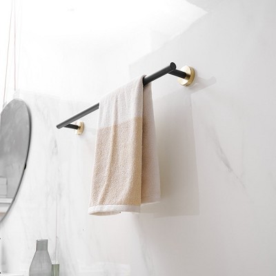 Bwe 5-piece Bath Hardware With Towel Bar Towel Hook Toilet Paper Holder ...