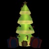 VidaXL Inflatable Christmas Tree with LEDs 94.5" - 2 of 4