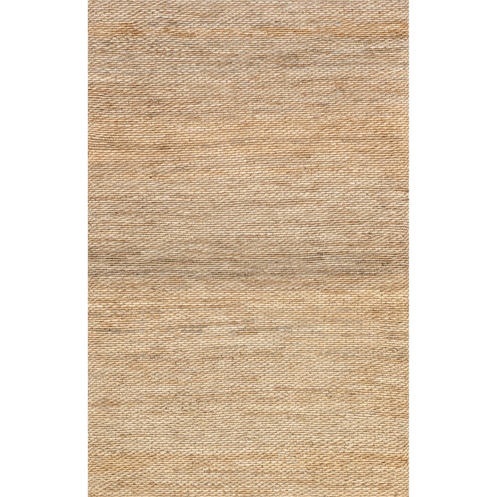 5'x8' Hand Woven Hailey Jute Area Rug Natural - nuLOOM