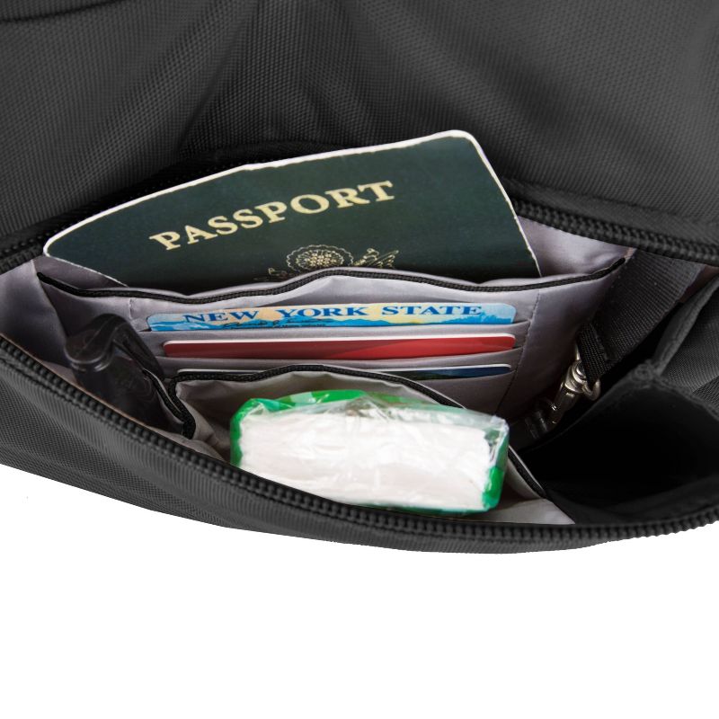 Travelon RFID Anti-Theft Messenger Bag, 4 of 7