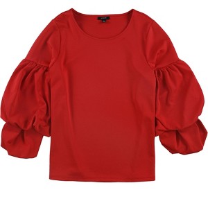 Alfani Womens Double Bubble Pullover Blouse - 1 of 1