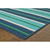 Oriental Weavers Meridian 9652F Blue/ Green Indoor/Outdoor Area Rug - 7'10" Round - 4 of 4