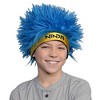 Ninja Gamer Wig - Tyler Blevins Blue Hair Hat - Video Gaming Accessory for Kids & Adults - Adjustable One Size Fits Most - 2 of 2