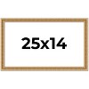 PosterPalooza | Refined Gold Picture Frame - UV Acrylic, Backing Board, Hanging Hardware Included - 2 of 4