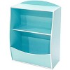 Garvee Kids Bookshelf and Toy Organizer 2-Tier Wood Storage Shelf with Anti-Tip Safety, Perfect Height Bookcase - 3 of 4
