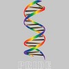 Adult Design By Humans DNA Rainbow Pride By T-Shirt - 2 of 2