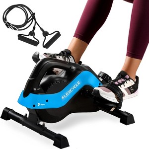 Lifepro Under Desk Bike Pedal Exerciser - 3-in-1 Mini Exercise Bike with Resistance Bands, Arm & Leg Workout, Fitness App Compatible - 1 of 4