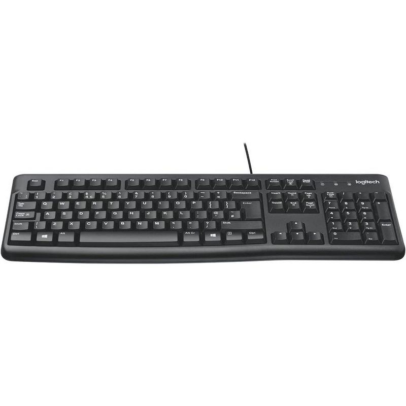 Logitech K120 USB Wired Standard Keyboard For Education With Silicone Cover included, 2 of 6
