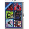 Trends International Marvel Spider-Man: Across The Spider-Verse - Group Framed Wall Poster Prints - 3 of 4