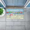 Stupell Industries Seas 'n' Greetings Beach Printed Outdoor Door Mat, design by Paul Brent, 18"x30" - 3 of 4