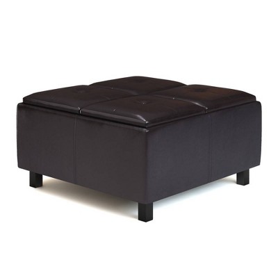 Karis Square Coffee Table Storage Ottoman - Wyndenhall : Target