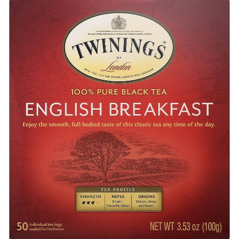 english breakfast tea bags