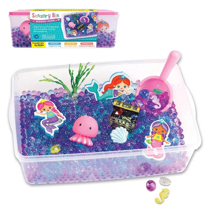 Mermaid Lagoon Sensory Bin Activity Kit - Creativity For Kids : Target