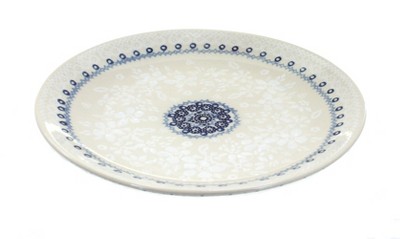 Blue Rose Polish Pottery T134 Manufaktura Lunch Plate