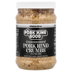 Pork King Good Pork Rind Crumbs, Unseasoned, 12 oz (340 g) - 1 of 4
