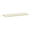 vidaXL Garden Bench Cushion Cream White Oxford Fabric (100% Polyester) - 2 of 4