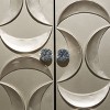 Modern Crescent Moon Pattern Wood Rectangle Cabinet Black - Olivia & May: Chic Decorative Storage - image 4 of 4