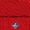 NCAA Alabama Crimson Tide Saige Knit Cuffed Pom Beanie: Midweight Acrylic, Tagless Design - 3 of 3
