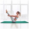 Fitvids 1/2-Inch Thick High Density Exercise Yoga Mat, Carrying Strap, Green - 3 of 4