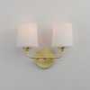 Maxim Lighting Bristol 2 - Light Wall Light in  Satin Brass - 2 of 4