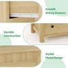 Bedroom 6 Drawer Dresser, 47 Inch Wide Wooden Chest of Drawers, Recessed Dresser TV Stand, Bedroom Hallway Clothing Storage Organizer - 4 of 4