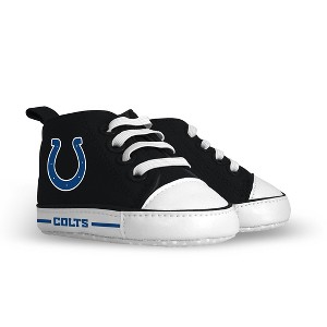 BabyFanatic Pre-Walkers High-Top Unisex Baby Shoes -  NFL Indianapolis Colts - 1 of 4