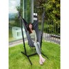 60"Height Adjustable Hammock Chair with Phone Holder and Side Pocket - 3 of 4