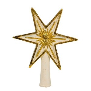 Cody Foster 6.5 Inch Etoile (Star) Tree Topper Six Point Star Tree Toppers - 1 of 3