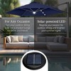 Best Choice Products 10ft 360° Rotating Cantilever Easy Auto Open Patio Umbrella w/ Solar LED Lights - 4 of 4