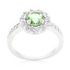 Slickblue Women’s Birthstone Engagement Ring, .88 Ct Round Cut Cubic Zirconia in 6 Colors, Sizes 5-10 - 2 of 4