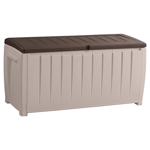Novel 90 Gallon Outdoor Storage Box - Beige/brown - Keter : Target