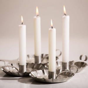 Lehman's 10" White Dripless Candles (Pack of 12) - 1 of 1