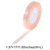 Unique Bargains Ribbons for Crafts Durable Assorted Colors for Gift Wrapping Polyester 866.14"x0.24" 1 Pc - 3 of 4